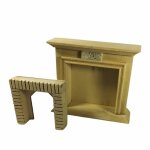 Kleiner Kamin natur DIY