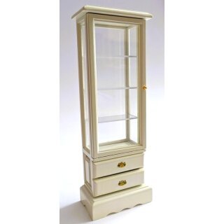 Vitrine cremefarben
