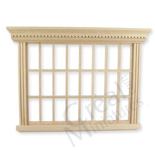 Großes Fenster mit Acrylglas natur