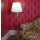 Stehlampe Schirm Goldborte LED mit Schalter