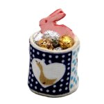 Box mit Häschen und Ostereier