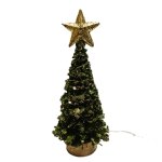 Weihnachtsbaum Christbaum mit LED-Beleuchtung kabellos