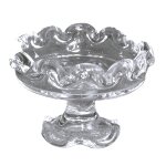 Tortenplatte Glasschale mit Fuß