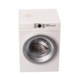 Waschmaschine mit Batterie und USB-Ladekabel