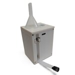 Waschmaschine mit Batterie und USB-Ladekabel