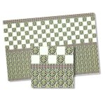 Viktorianische Wandfliesen geprägt