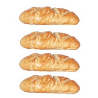 Brot Backwaren 4 Stück