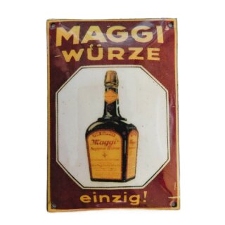 Werbeschild Maggi Würze