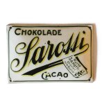 Werbeschild Schokolade