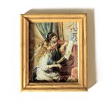 Gemälde Mädchen am Klavier