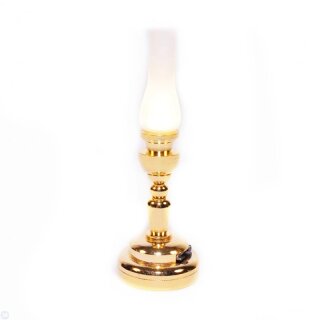 Tischlampe Petroleum LED mit Schalter