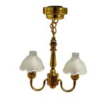 Deckenlampe 2-flammig LED mit Schalter