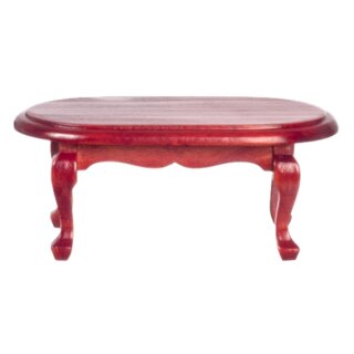 Sofatisch oval mahagoni