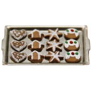 Backblech mit Lebkuchen