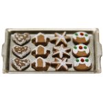 Backblech mit Lebkuchen