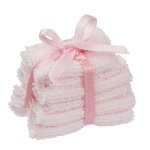 Handtuch Set rosa mit Schleife
