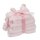 Handtuch Set rosa mit Schleife
