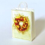 Geschenktüte Blumenkranz