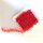 Lametta Girlande rot 175 cm