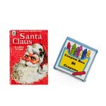 Malheft Santa und Stiftebox