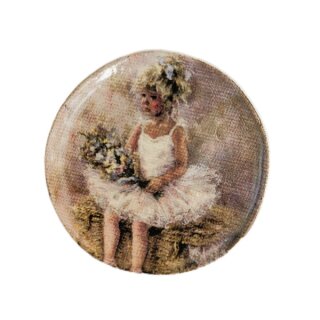 Wandteller Little Ballerina