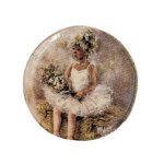 Wandteller Little Ballerina