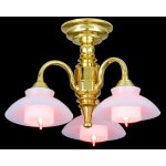 Deckenlampe Schalen 3-flammig 12 V