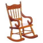 Schaukelstuhl nussbaum