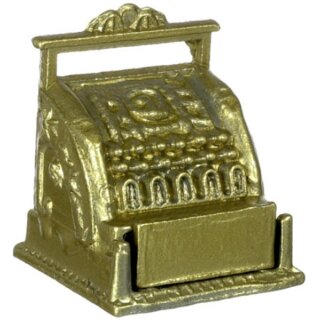 Kasse antik gold
